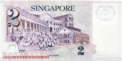 Singapur - 2  Dollars (#046a_UNC)