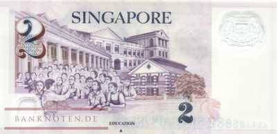 Singapur - 2  Dollars (#046d_UNC)