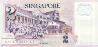 Singapur - 2  Dollars (#046k_UNC)