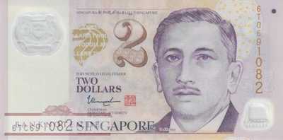 Singapur - 2  Dollars (#046m_UNC)