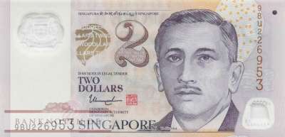 Singapur - 2  Dollars (#046q_UNC)
