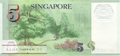 Singapur - 5  Dollars (#047f_UNC)