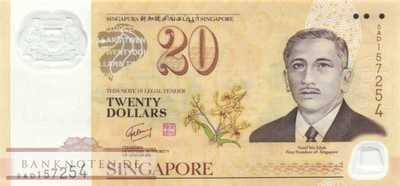 Singapur - 20  Dollars (Brunei & Singapore) (#053-1_UNC)