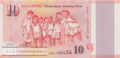 Singapur - 10  Dollars - 1965 - 2015 (#056a_UNC)