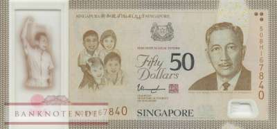 Singapur - 50  Dollars - 1965 - 2015 (#061a_UNC)