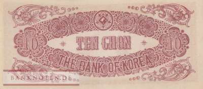 Südkorea - 10  Chon (#005_UNC)