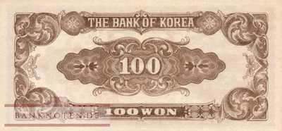Korea, South - 100  Won (#007_AU)