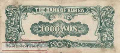 Südkorea - 1.000  Won (#008_VG)