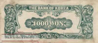 Korea, South - 1.000  Won (#008_VG)