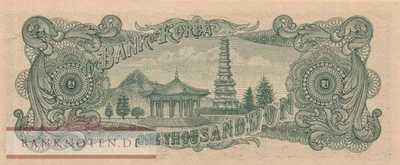 Korea, South - 1.000  Won (#010a_UNC)