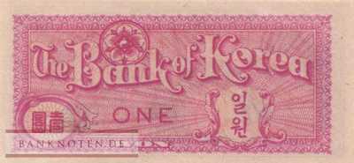 Korea, South - 1  Won (#011a_UNC)