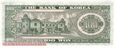 Südkorea - 100  Won (#038_A_UNC)