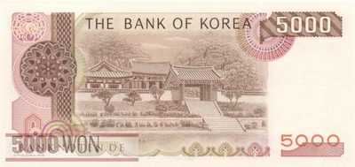 Korea, South - 5.000  Won (#048_UNC)