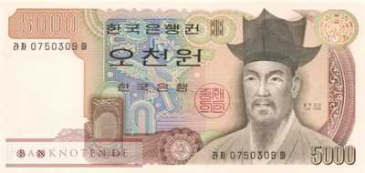 Korea, South - 5.000  Won (#048_UNC)