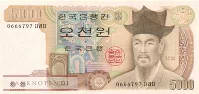 Korea, South - 5.000  Won (#051_UNC)