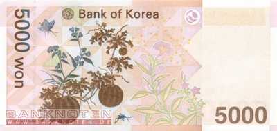 Korea, South - 5.000  Won (#055_UNC)
