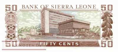 Sierra Leone - 50  Cents (#004e_UNC)