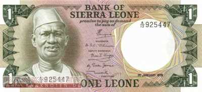 Sierra Leone - 1  Leone (#005b_UNC)