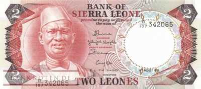 Sierra Leone - 2  Leones (#006h_UNC)