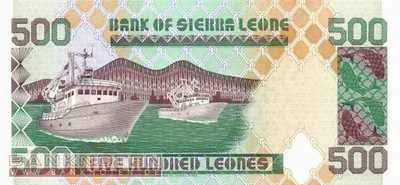 Sierra Leone - 500  Leones (#023a_UNC)