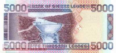 Sierra Leone - 5.000  Leones (#027a_UNC)