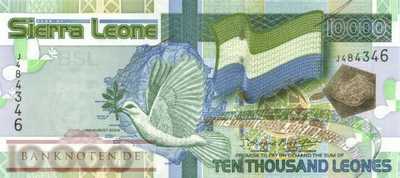Sierra Leone - 10.000  Leones (#029a_UNC)