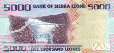 Sierra Leone - 5.000  Leones (#032b_UNC)