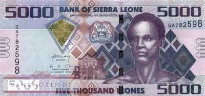 Sierra Leone - 5.000  Leones (#032b_UNC)