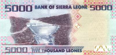 Sierra Leone - 5.000  Leones (#032d_UNC)