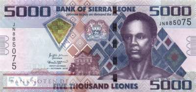 Sierra Leone - 5.000  Leones (#032d_UNC)