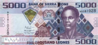 Sierra Leone - 5.000  Leones (#032f_UNC)