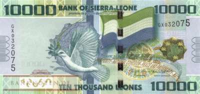 Sierra Leone - 10.000  Leones (#033d_UNC)