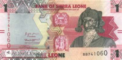 Sierra Leone - 1  Leone (#034a_UNC)