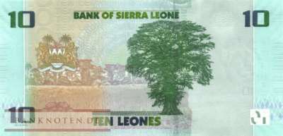 Sierra Leone - 10  Leones (#037a_UNC)