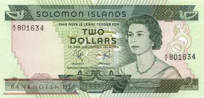 Solomon Islands - 2  Dollars (#005a_UNC)