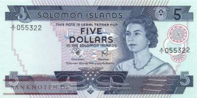 Salomonen - 5  Dollars (#006a_UNC)