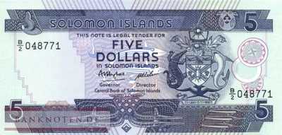 Solomon Islands - 5  Dollars (#014a_UNC)