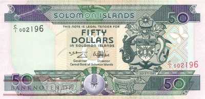 Solomon Islands - 50  Dollars (#022_UNC)