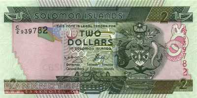 Solomon Islands - 2  Dollars (#025-U8_UNC)