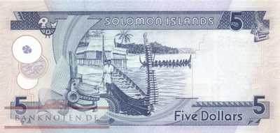 Solomon Islands - 5  Dollars (#026-U10_UNC)
