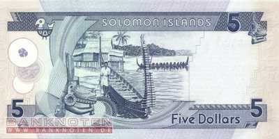Salomonen - 5  Dollars (#026-U8_UNC)
