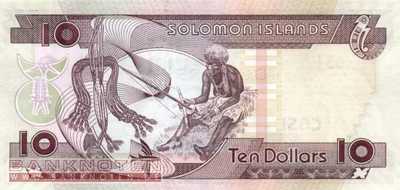 Salomonen - 10  Dollars (#027-U9_UNC)