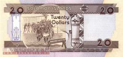 Solomon Islands - 20  Dollars (#028-U8_UNC)