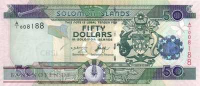 Solomon Islands - 50  Dollars (#029-U8_UNC)