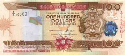 Solomon Islands - 100  Dollars (#030-U10_UNC)
