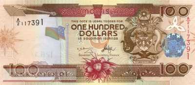 Solomon Islands - 100  Dollars (#030-U8_UNC)