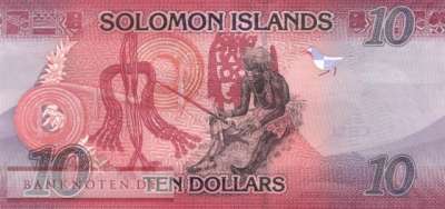 Salomonen - 10  Dollars (#033a_UNC)