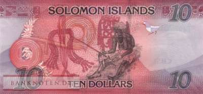 Salomonen - 10  Dollars (#033b_UNC)