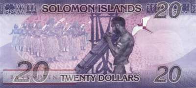 Solomon Islands - 20  Dollars (#034b_UNC)