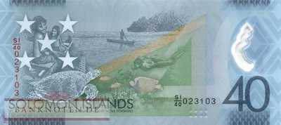 Solomon Islands - 40  Dollars (#037_UNC)